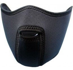 KING ARMS Neoprene 軟性面具-半開 (黑色)