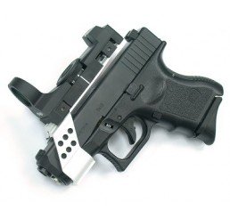 GUARDER Glock 26/27 專用鏡座(B款/銀色)