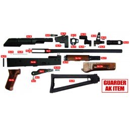 GUARDER AKS-74全鋼製套件（木質護木版）