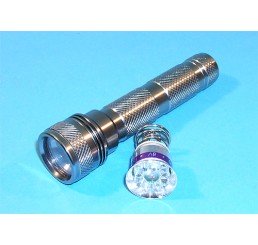 G&P L6 8+1 LED DX 電筒 (銀)
