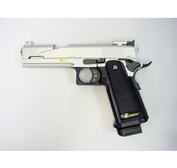 WE Hi-Capa 5.1 Full Metal Dragon (Type A, Silver)