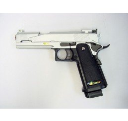 WE Hi-Capa 5.1 Full Metal Dragon (Type A, Silver)