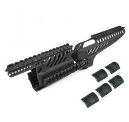 King Arms X47 5-Rails Mounting System (BK / DE / OD) (2007/12/29