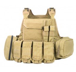 PHANTOM CMS-PC輕型戰術背心套裝 (泥色)