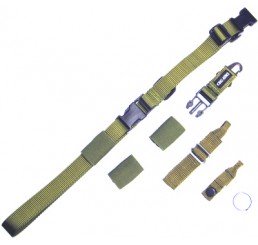 KING ARMS 戰術型單點鎗帶 (軍綠色)
