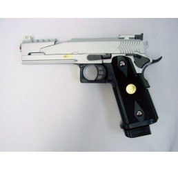 WE Hi-Capa 5.1 Full Metal Dragon (Type B, Silver)