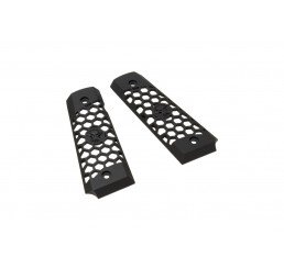 WE 1911 Hex Cut Grip Black