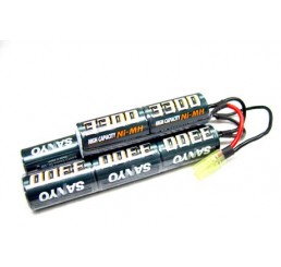 SANYO 9.6V 3300mAh (8粒)-大電池