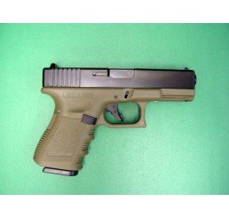 KJ Glock 32CGAS GUNS(軍綠色 - 金屬滑架)