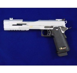 WE Hi-Capa 5.1 Dragon 7 Inch Type A - Silver