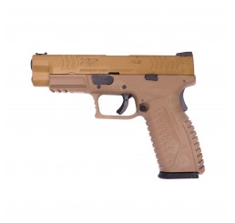 Springfield Armory XDM 4.5" GBB Airsoft Pistol, TAN