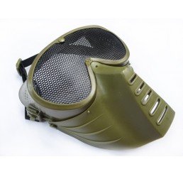 High quality mesh face guard (improved version) Green