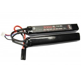 WE BATTERY 3000MAH 7.4V 20C LIPO NUNCHUCK 