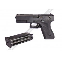 WE DOUBLE BARREL G18C BK