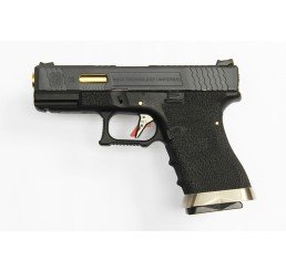 WE G19 T1 (BK SLIDE / GD BARREL / BK FRAME)