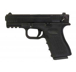 Tolmar ISSC Licensed M-22 Gas Blowback Pistol, Black - Black Slide 