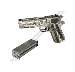 WE DOUBLE BARREL 1911 Floral Pattern 