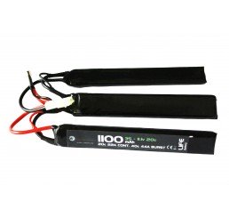 WE BATTERY 1100MAH 11.1V 20C LI-FE TRIPLE