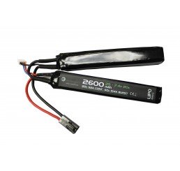 WE BATTERY 2600MAH 7.4V 20C LIPO NUNCHUCK 