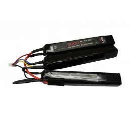 WE BATTERY 3000MAH 11.1V 20C LIPO NUNCHUCK 